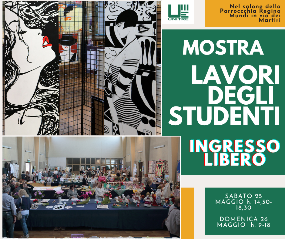 E' l'ora della mostra, vi aspettiamo!