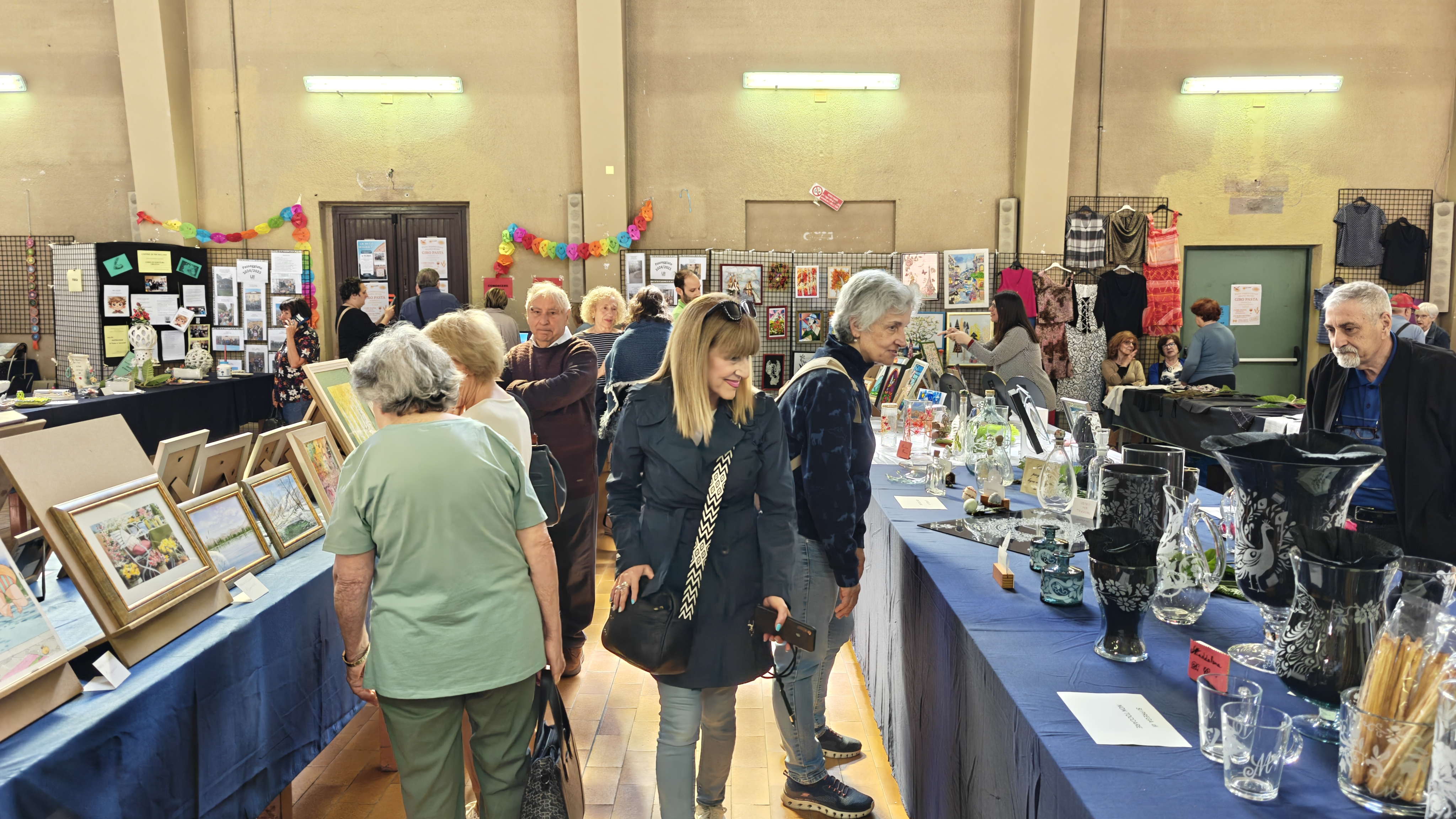 Gran successo della mostra dei lavori degli studenti