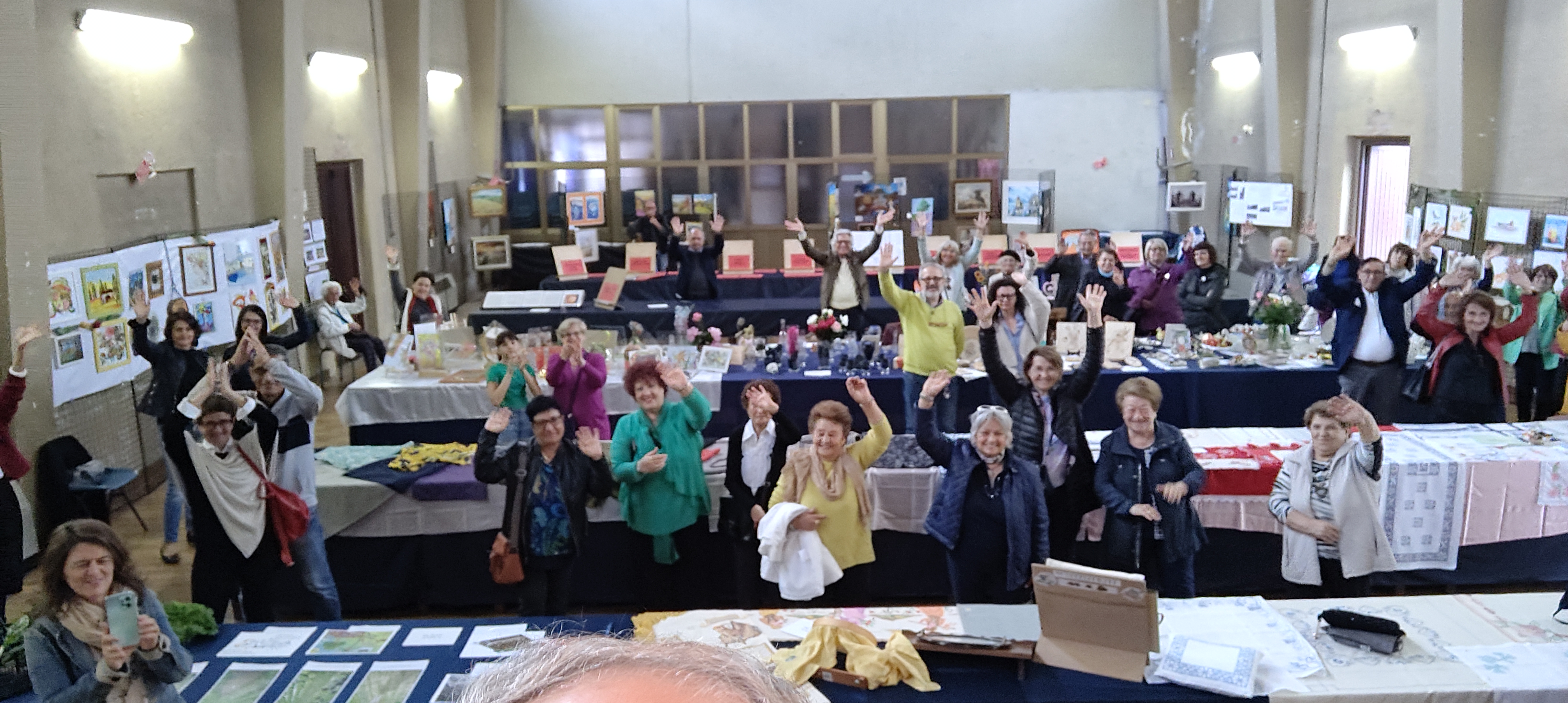 Gran successo per la mostra dei lavori degli studenti